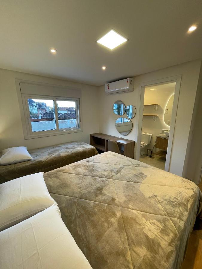 Apartamento Espetacular, 2 Suites, A 30M Da Rua Coberta Γκραμάντο Εξωτερικό φωτογραφία